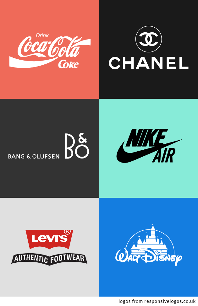 Example of responsive logos
